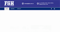Desktop Screenshot of fghconstruccion.com.ar
