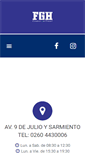 Mobile Screenshot of fghconstruccion.com.ar
